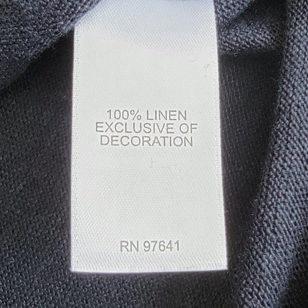 NWT J. Jill Linen Love Linen V-Neck Short Sleeve Top Size Small - Picture 9 of 9